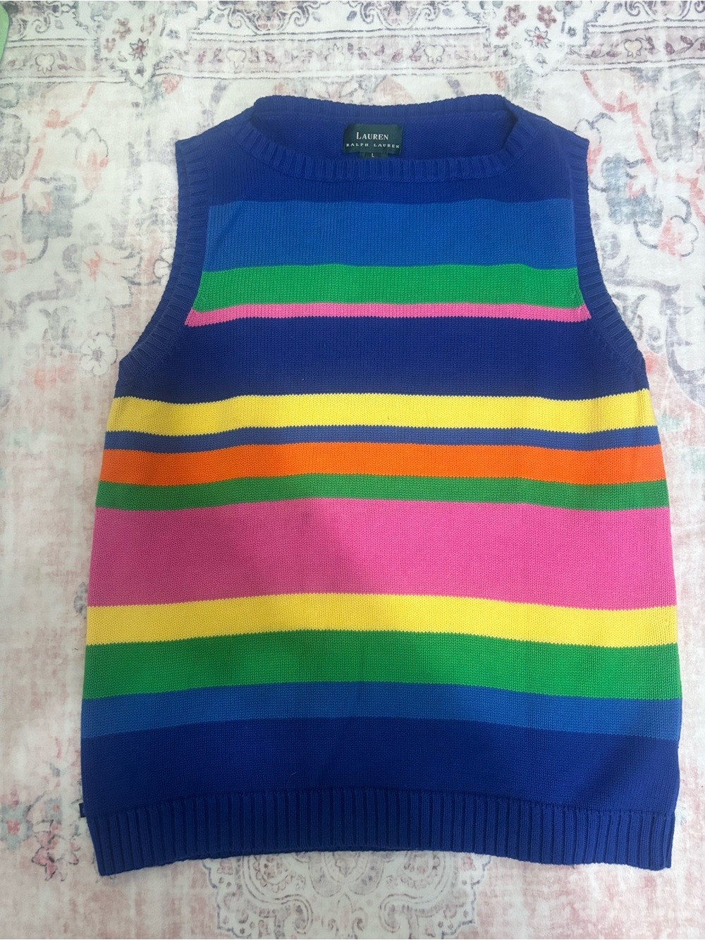 Ralph Lauren striped sweater vest